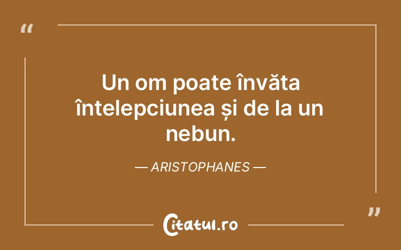 Citat Aristophanes - citate viata