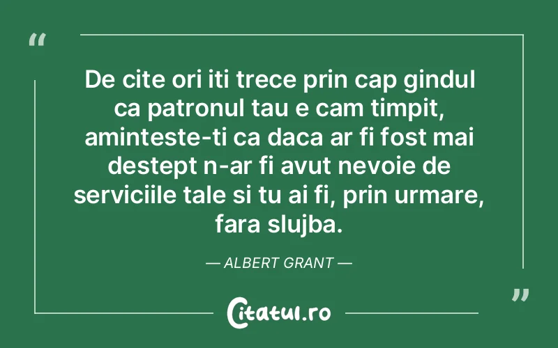 Citat Albert Gra - citate viata