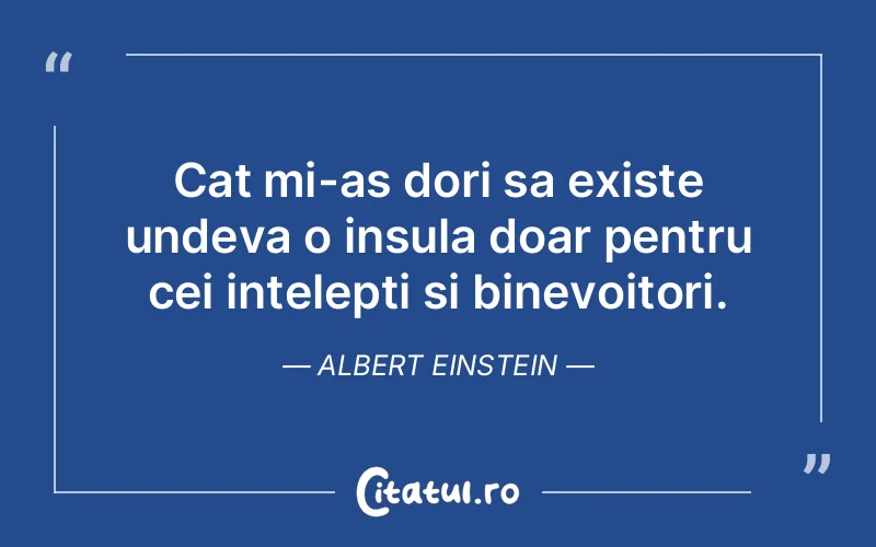 Citat Albert Einstein - citate viata