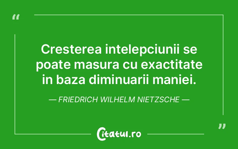 Citat Friedrich Wilhelm Nietzsche - citate viata