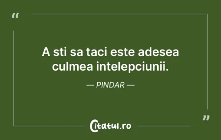 Un om intelept invata multe de la dusman... Un om intelept invata multe de la dusman...