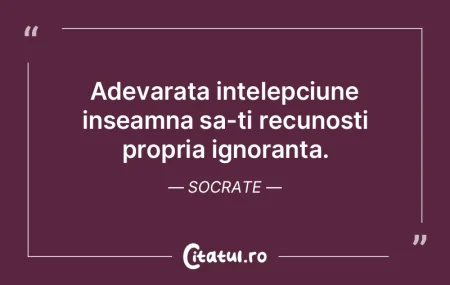 Intelepciunea incepe in mirare. Socrate Intelepciunea incepe in mirare. Socrate