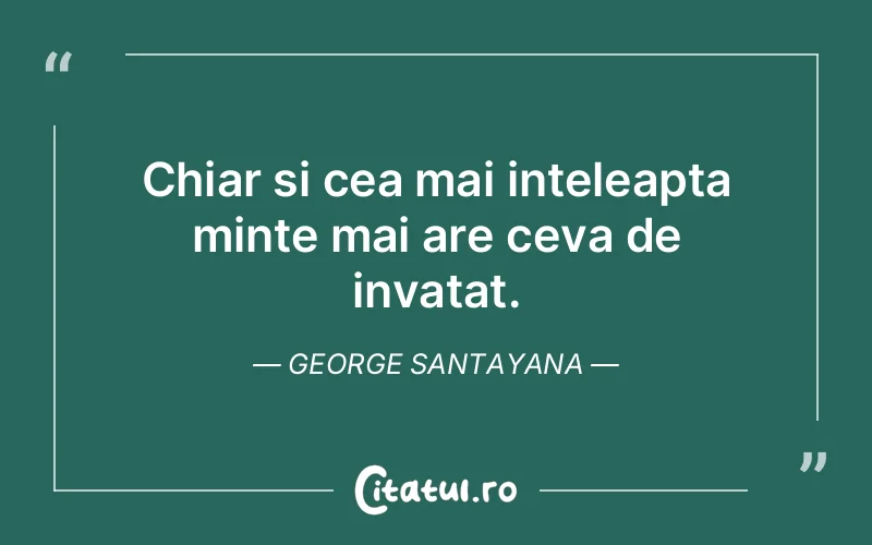 Citat George Santayana - citate viata
