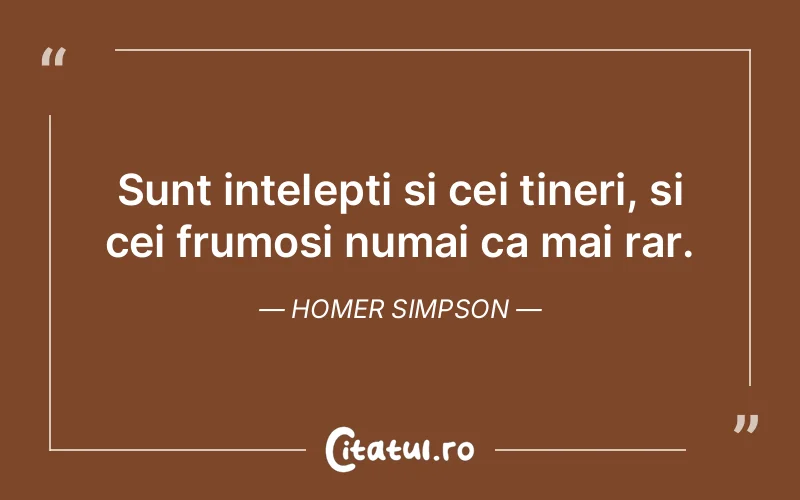 Citat Homer Simpson - citate viata