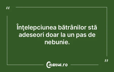 Înțeleptul nu întreprinde ce vrea, el...