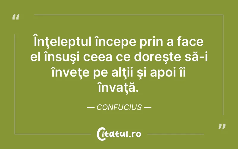 Citat Confucius - citate viata