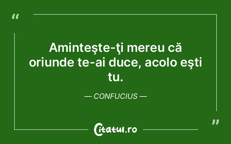 Citat Confucius - citate viata