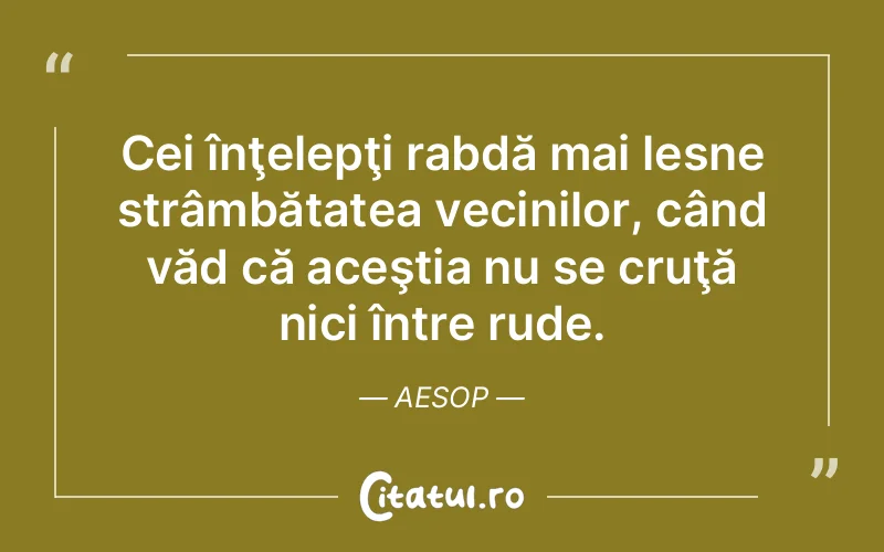 Citat Aesop - citate viata