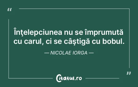 Cât despre semne rele, nu există aşa ...