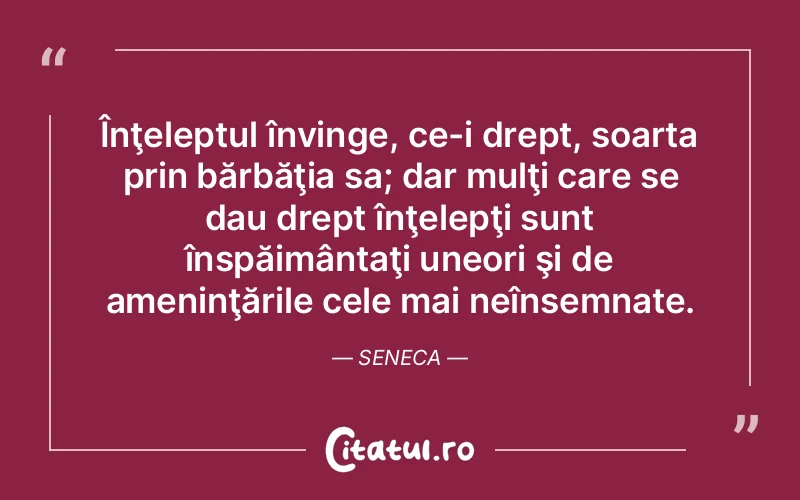 Citat Seneca - citate viata