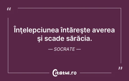 Cât de îngrozitoare poate fi înţelep... Cât de îngrozitoare poate fi înţelep...