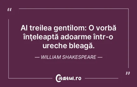 Păcat că nebunilor nu li se îngăduie...
