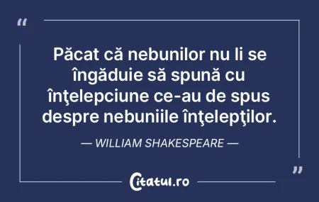 Înţelepţii nu stau niciodată să î�...