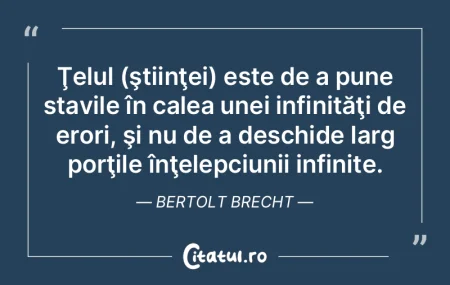 Unde domneşte înţelepciunea, nu exist... Unde domneşte înţelepciunea, nu exist...