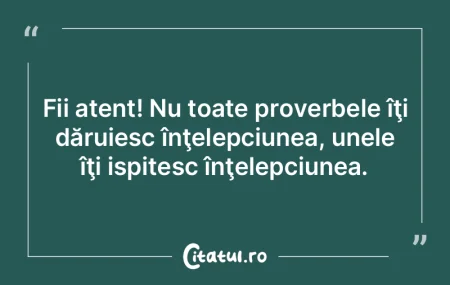 Înţelepciunea unui om nu se măsoară ... Înţelepciunea unui om nu se măsoară ...