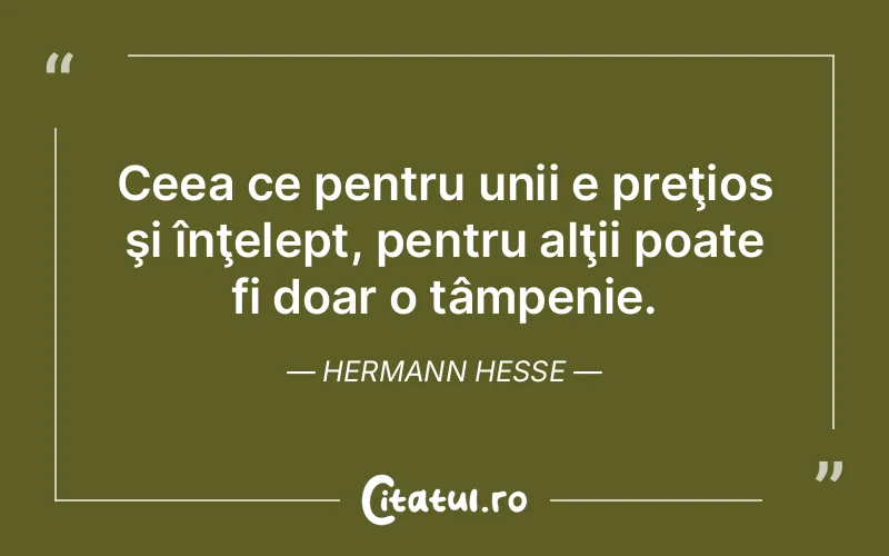 Citat Hermann Hesse - citate viata