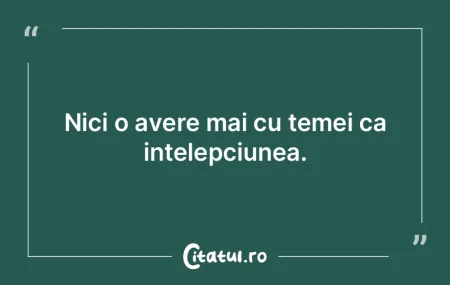 Dreptatea fără înţelepciune este imp...