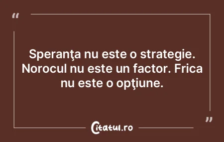 Înţelepciunea e să ştim unde trebuie...
