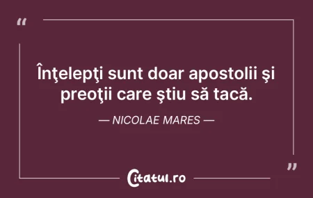 Soarta e binevoitoare cu cei înţelepţ... Soarta e binevoitoare cu cei înţelepţ...