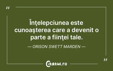 Drumul înţelepciunii înseamnă să nu... Drumul înţelepciunii înseamnă să nu...