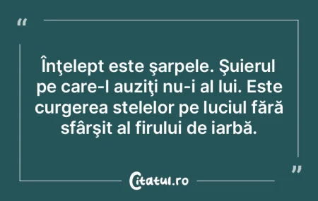 Trăieşte în miezul propriei inimi. Î...