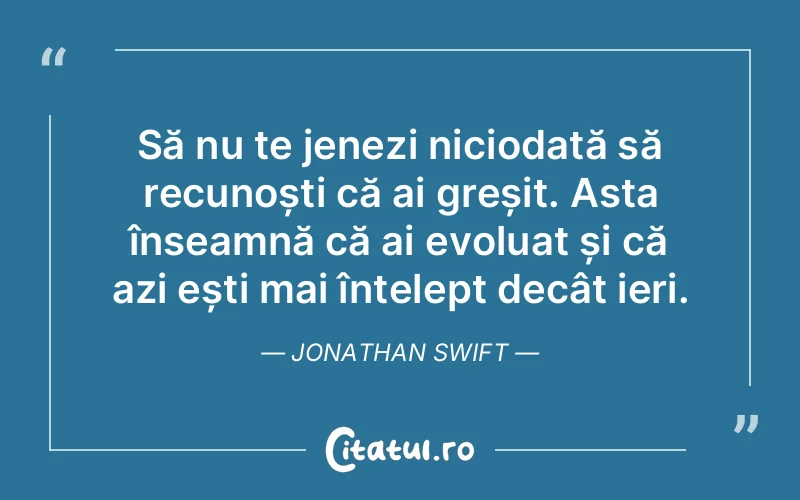 Citat Jonathan Swift - citate viata