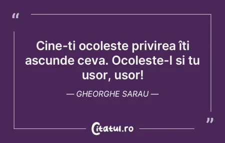 Dreptul la opinie e bun, dar mai întâi...