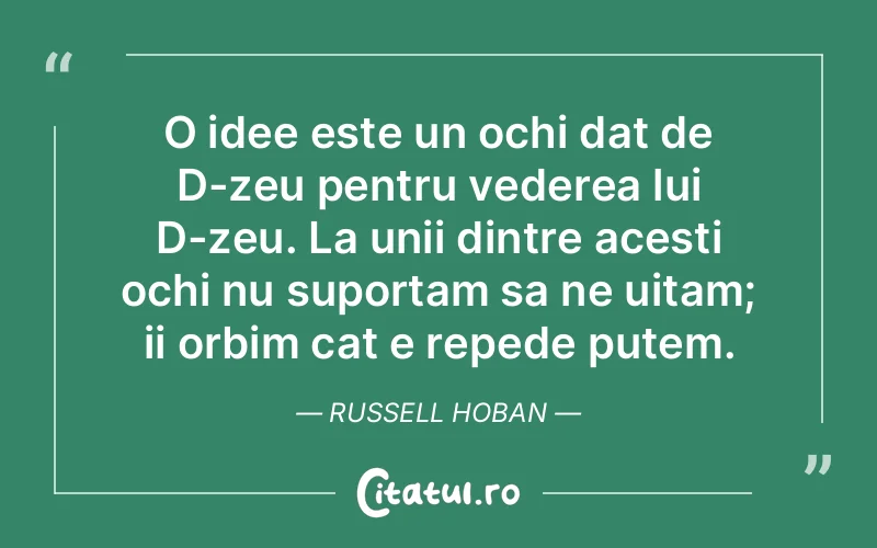 Citat Russell Hoban - citate viata