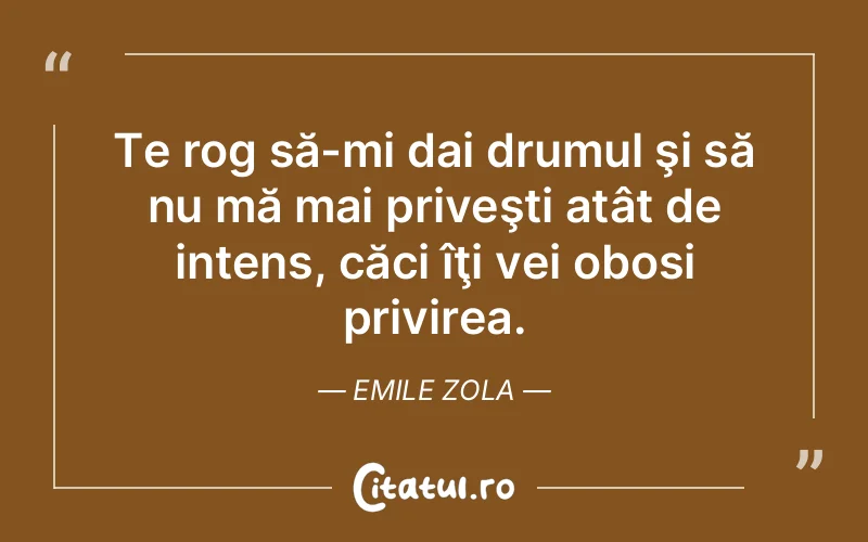 Citat Emile Zola - citate viata