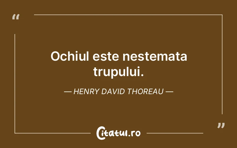 Citat Henry David Thoreau - citate viata