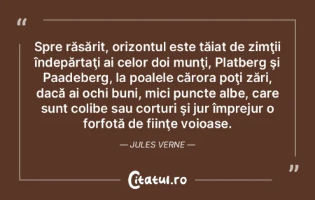 În tonul vocii, în ochii şi aerul une...