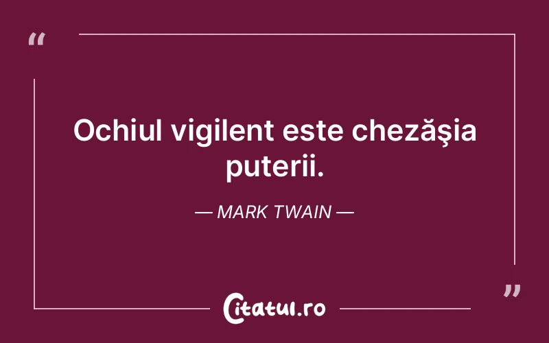 Citat Mark Twain - citate viata