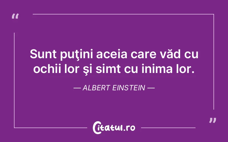 Citat Albert Einstein - citate viata