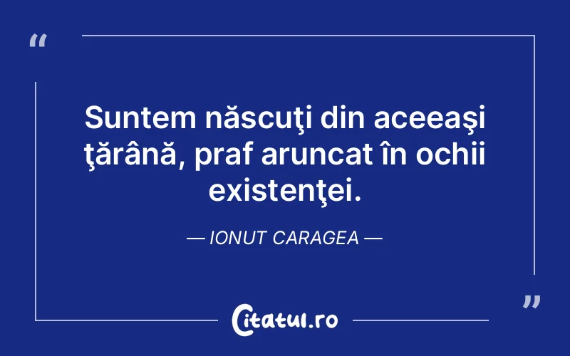 Citat Ionut Caragea - citate viata