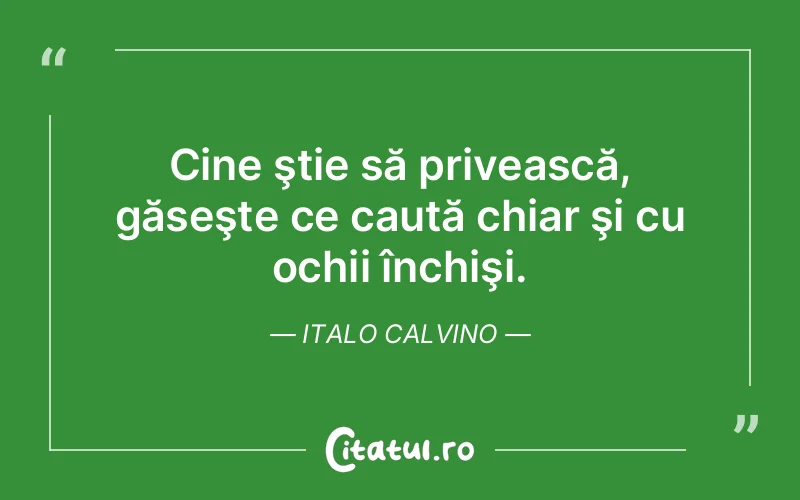 Citat Italo Calvino - citate viata