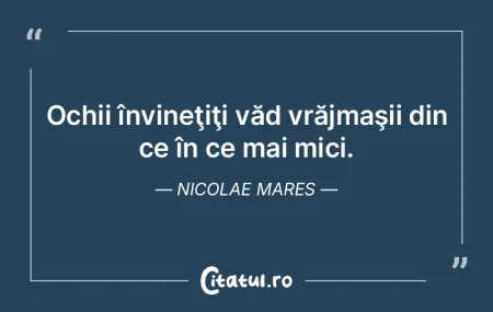 O iau razna şi cei aproape de ţintă, ...