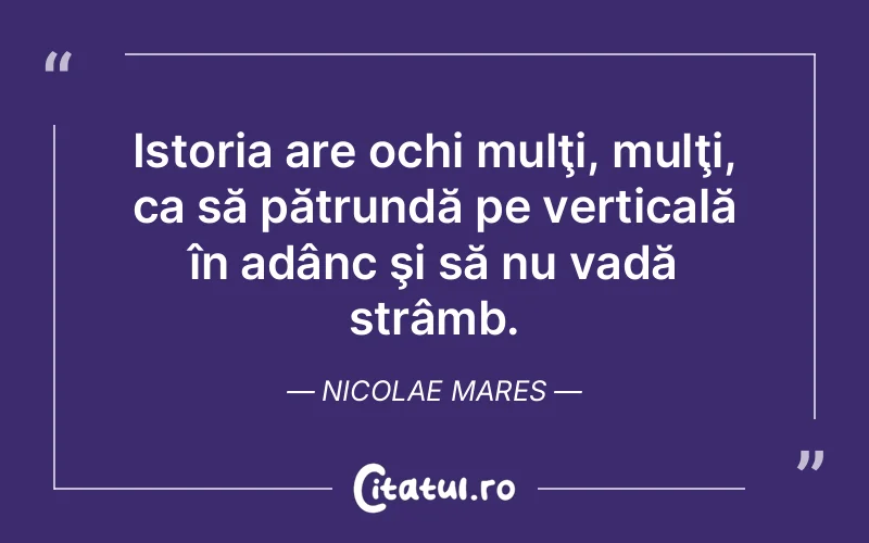 Citat Nicolae Mares - citate viata