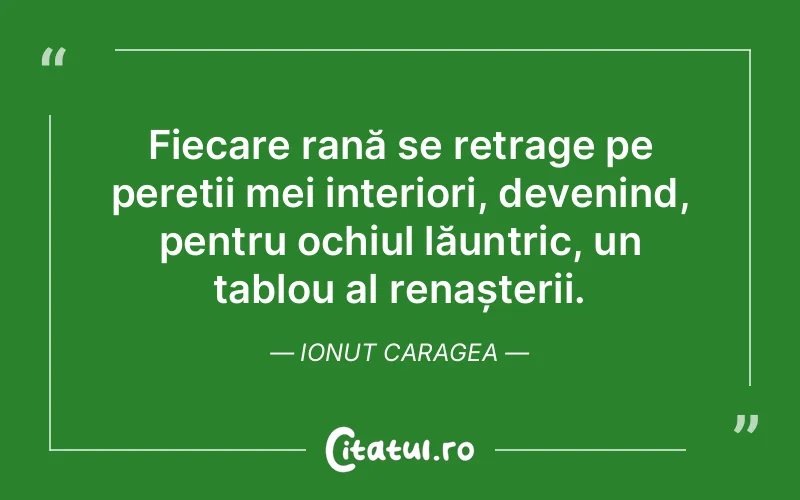 Citat Ionut Caragea - citate viata