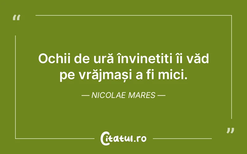 Citat Nicolae Mares - citate viata
