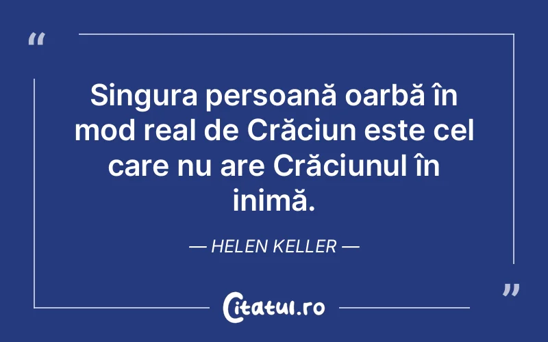 Citat Helen Keller - citate viata