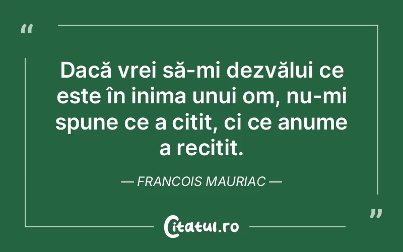 Citat Francois Mauriac - citate viata