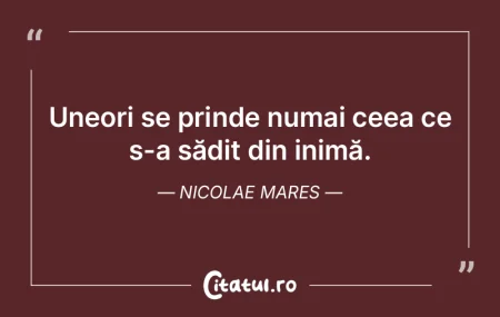 Are dreptul să critice numai cel care a...