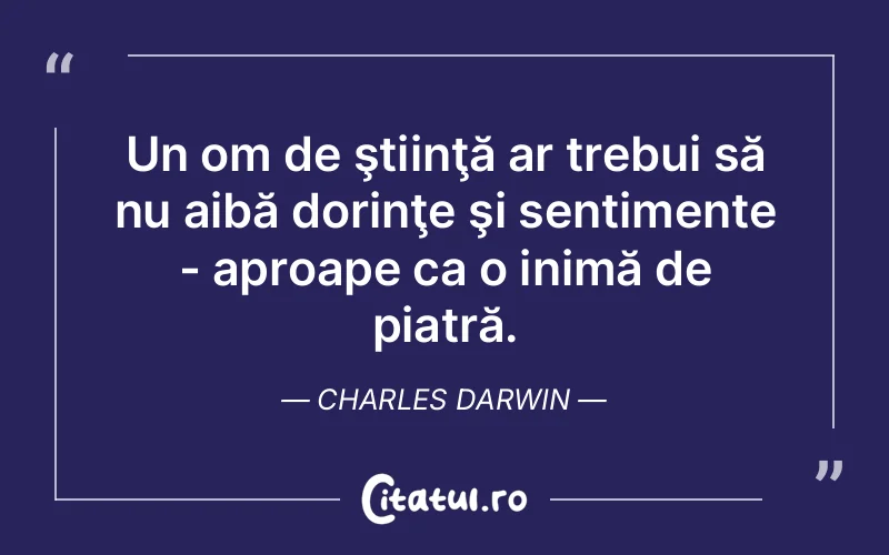 Citat Charles Darwin - citate viata