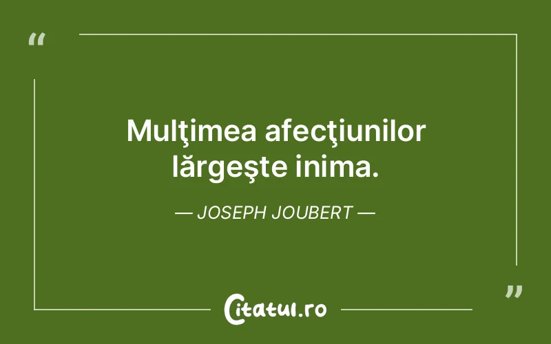 Citat Joseph Joubert - citate viata