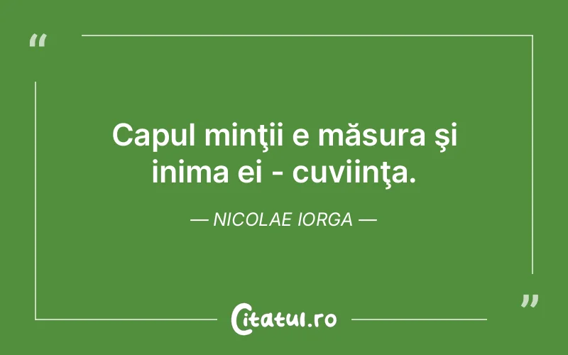Citat Nicolae Iorga - citate viata
