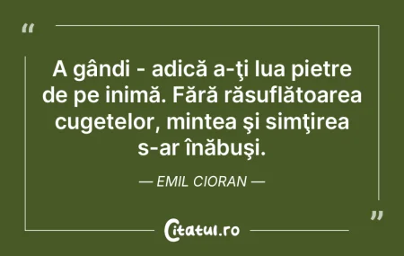 Cei ce mor, pentru nimeni mor. Eroul e s...