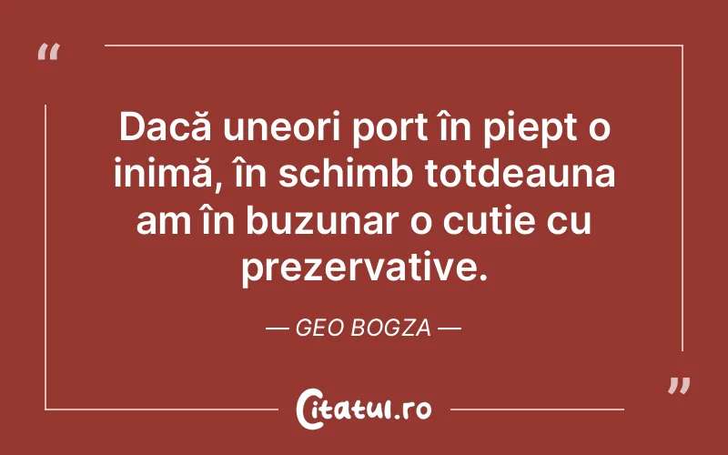 Citat Geo Bogza - citate viata