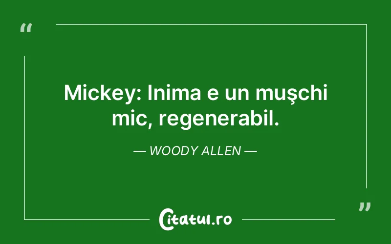 Citat Woody Allen - citate viata