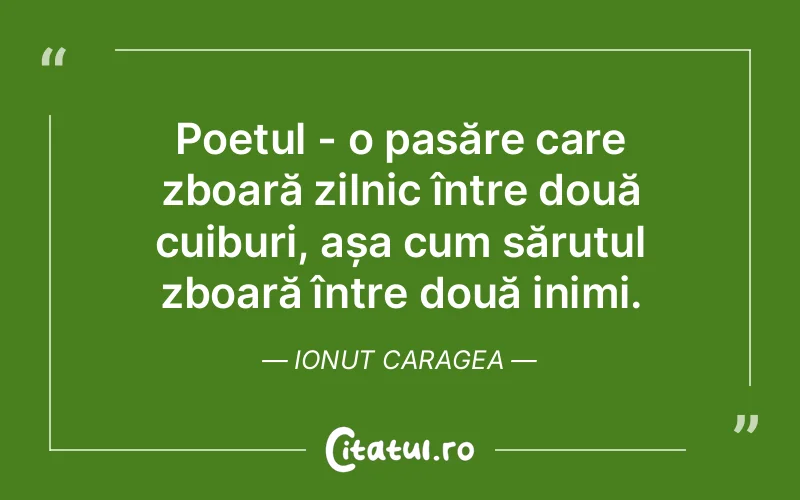 Citat Ionut Caragea - citate viata