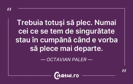 Religia are un singur adversar, cultura....